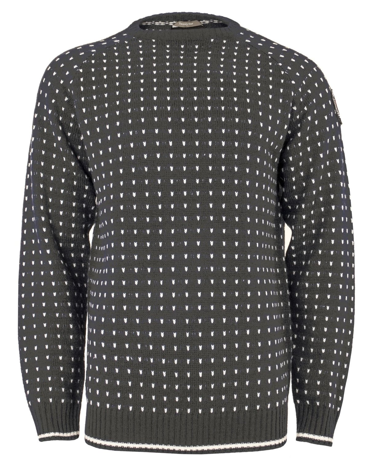 Twentyfour Finse Strikkegenser Antrasitt