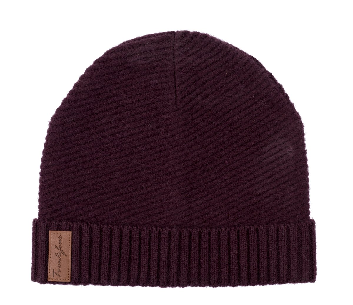 Twentyfour Finse Melange Lue Burgunder