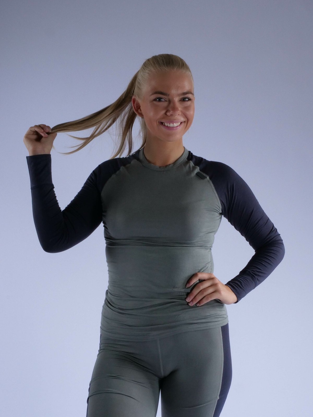 Twentyfour Mellow Bambusundertøy Sett Mattgrønn