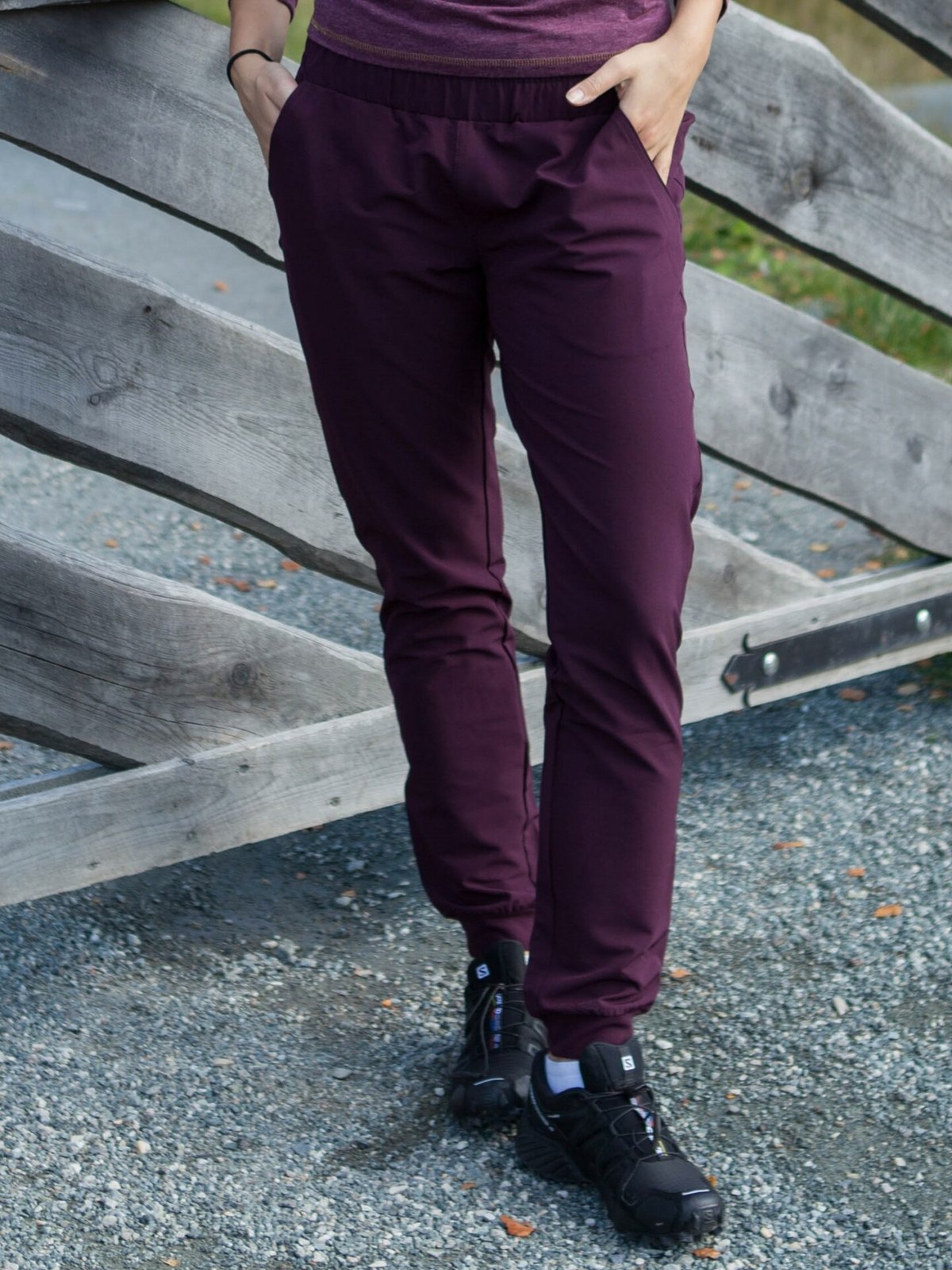 Twentyfour Mellow WP Bukse Burgunder