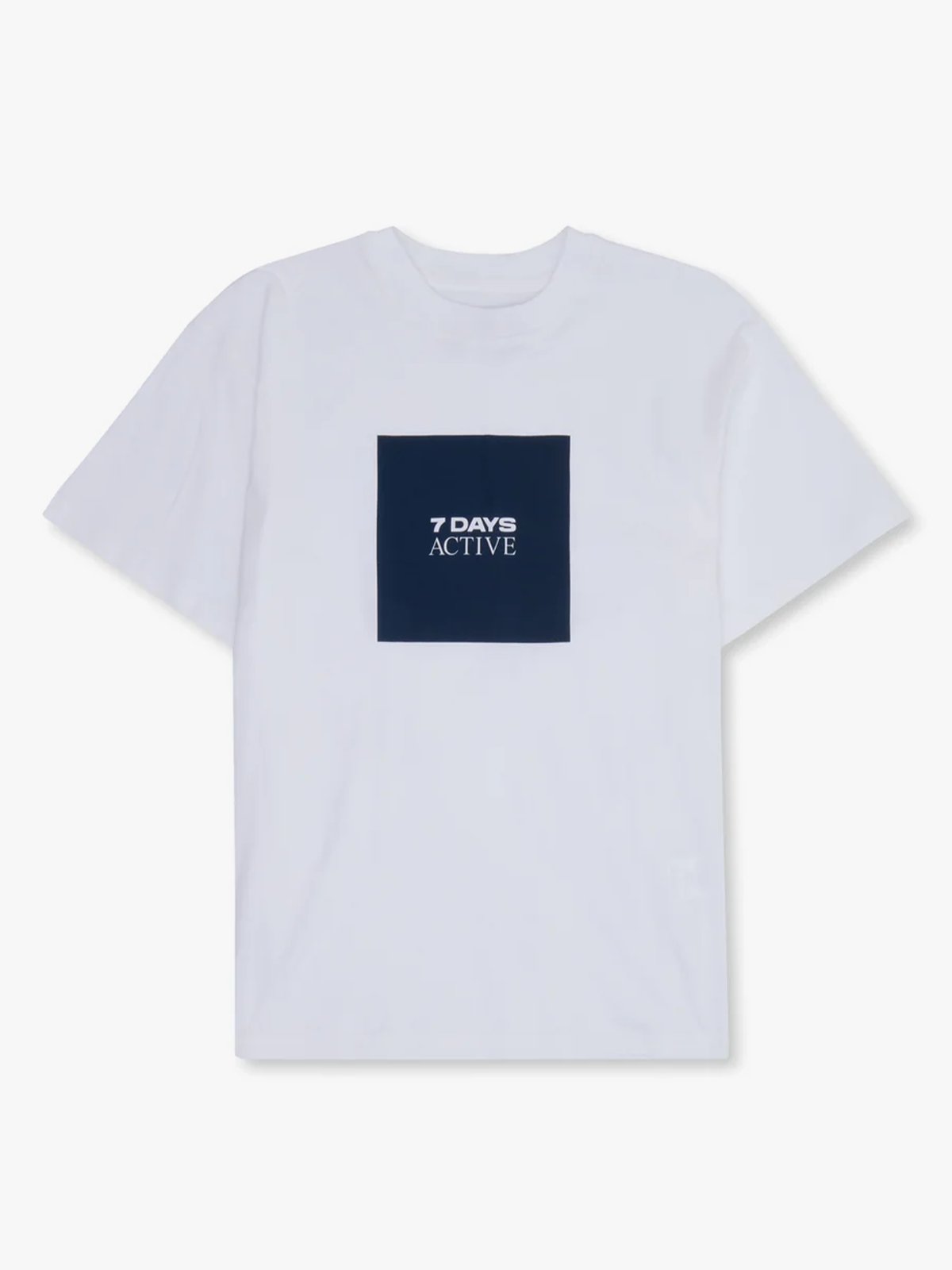 7 DAYS Active Organic Regular Fit Tee Brilliant White