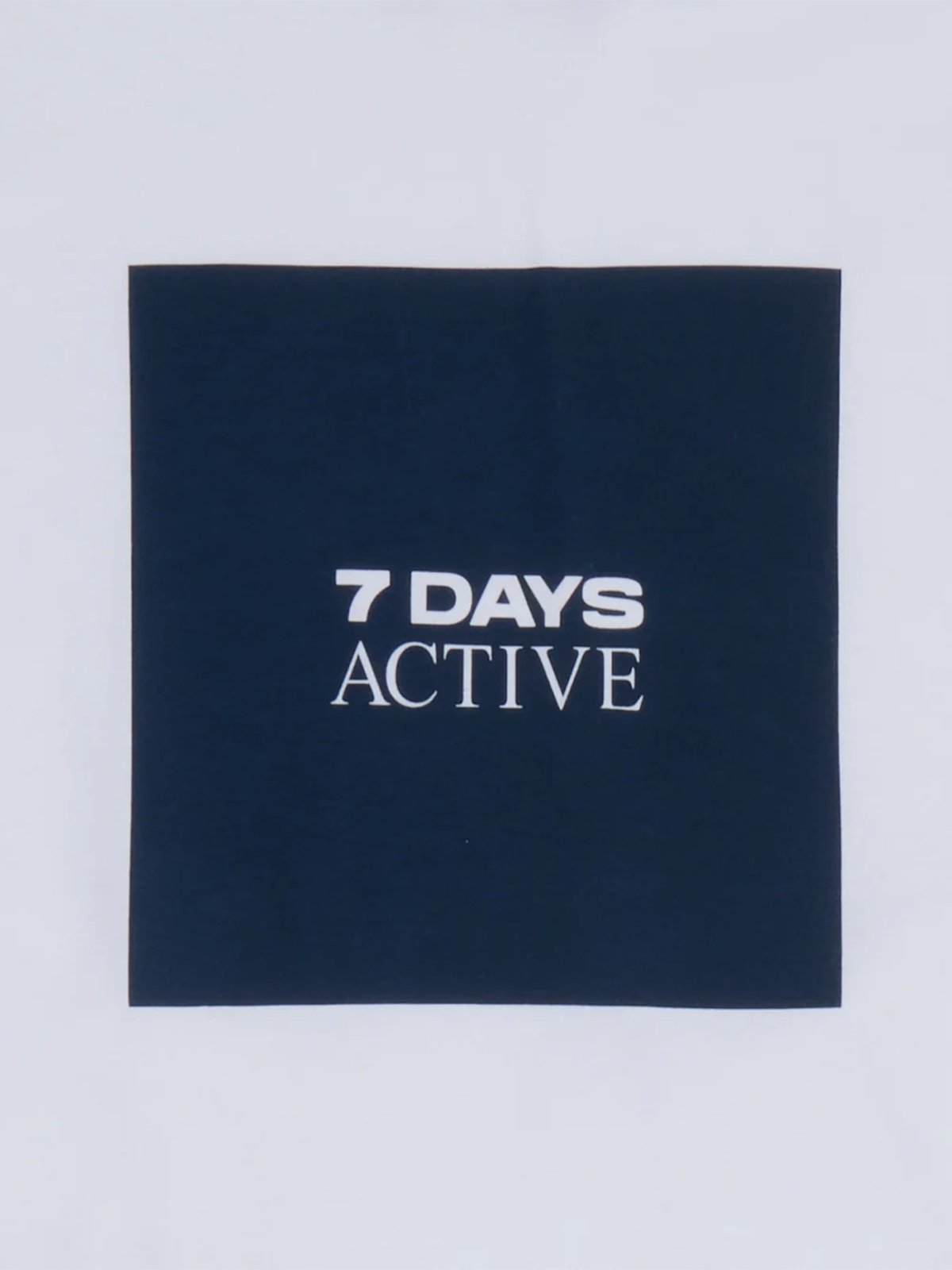 7 DAYS Active Organic Regular Fit Tee Brilliant White
