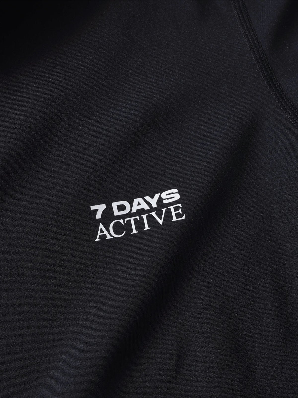 7 DAYS Active Women's Short Sleeve Tee Black