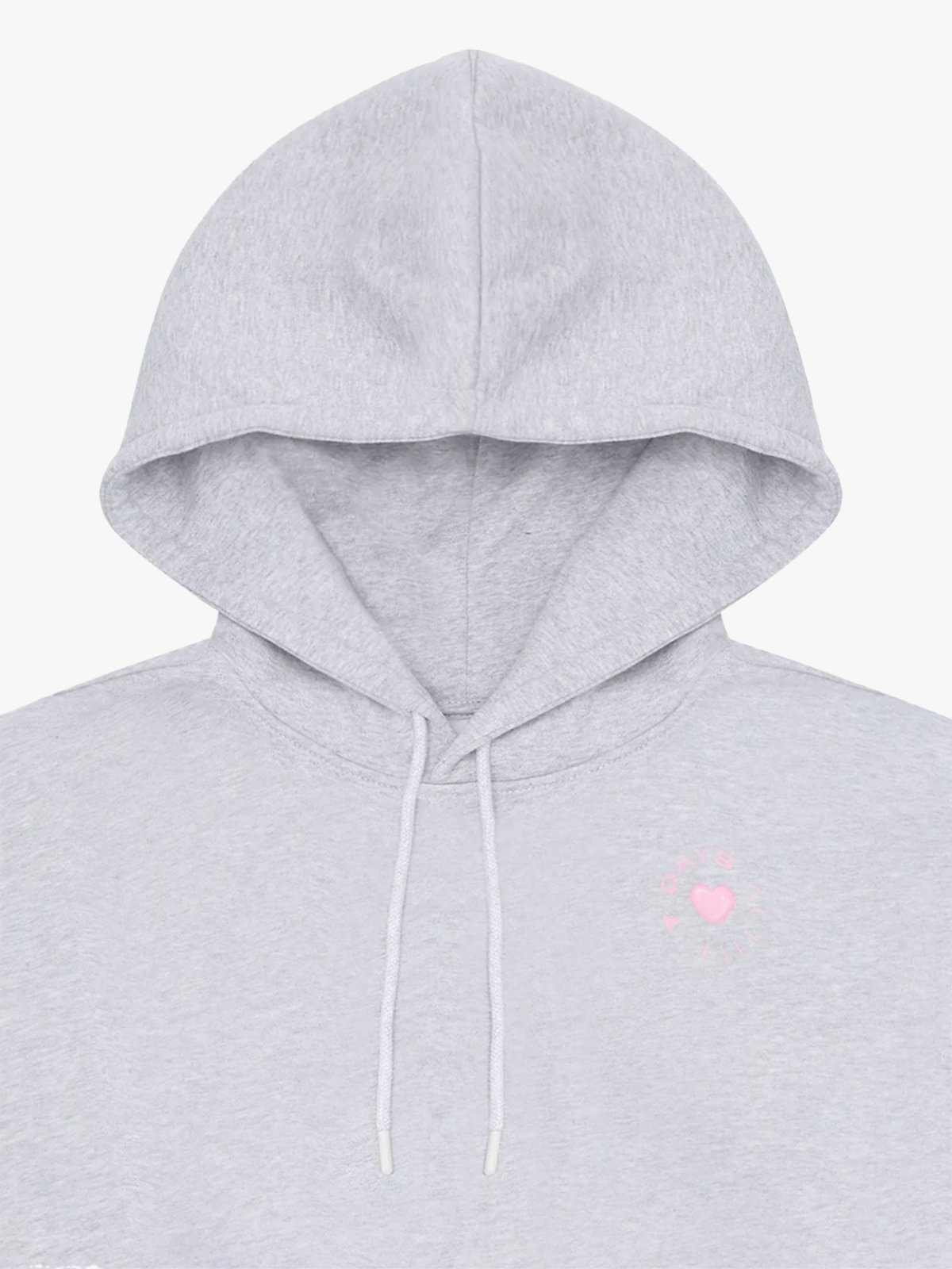7 DAYS Active Organic Fitted Hoodie Heather Grey