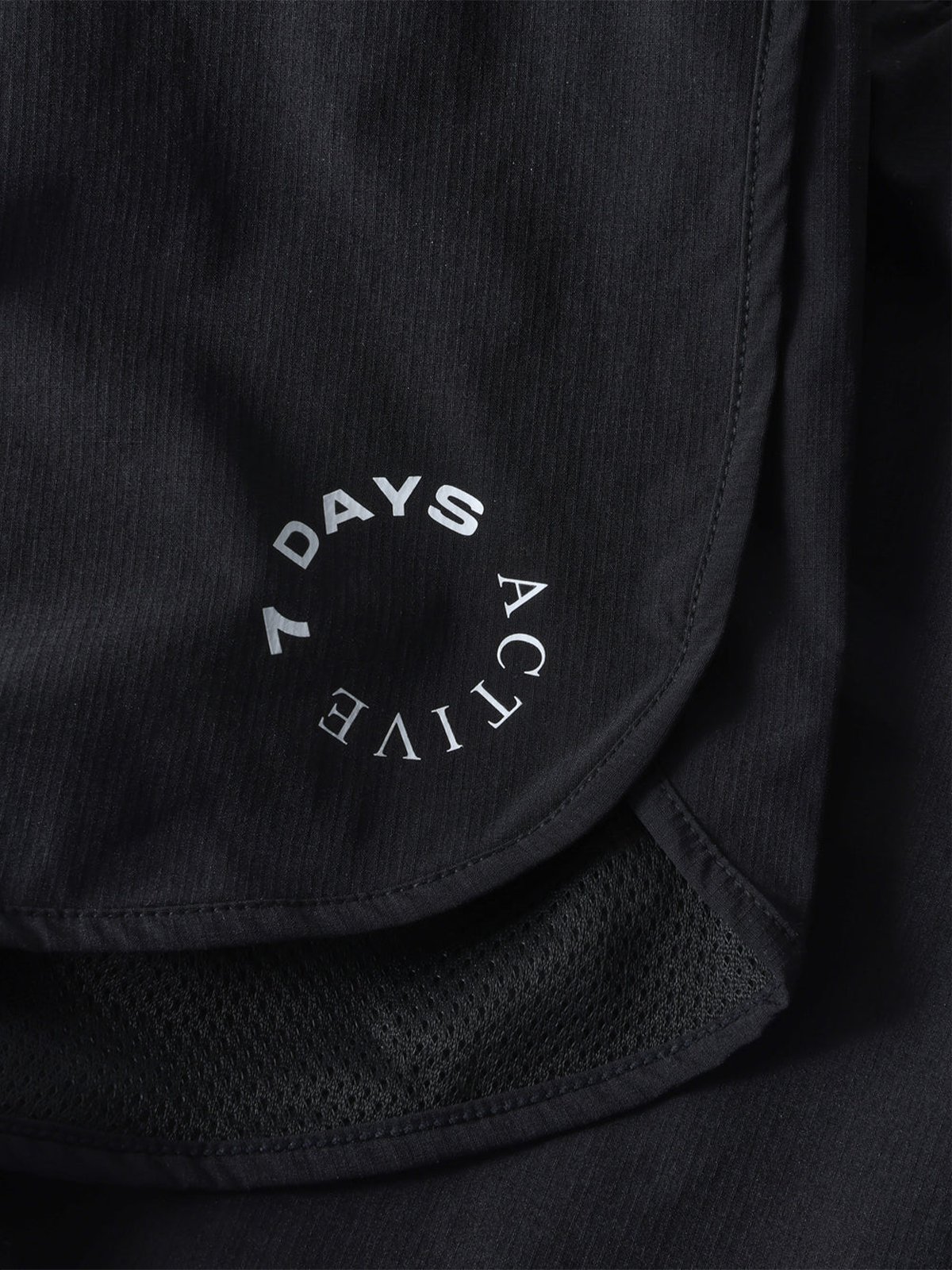 7 DAYS Active Running Shorts Black