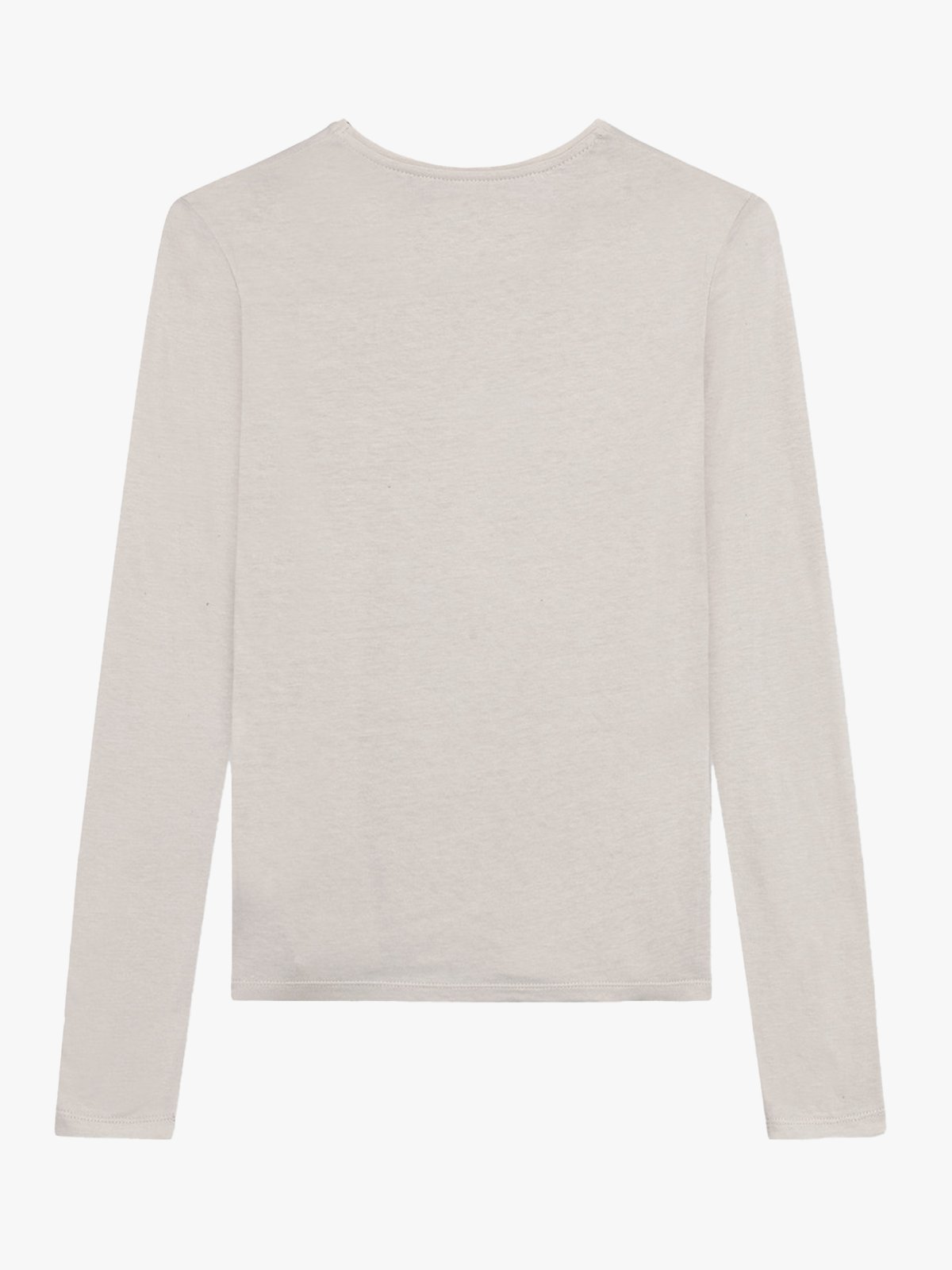 7 DAYS Active Fitted Long Sleeve Silver Grey