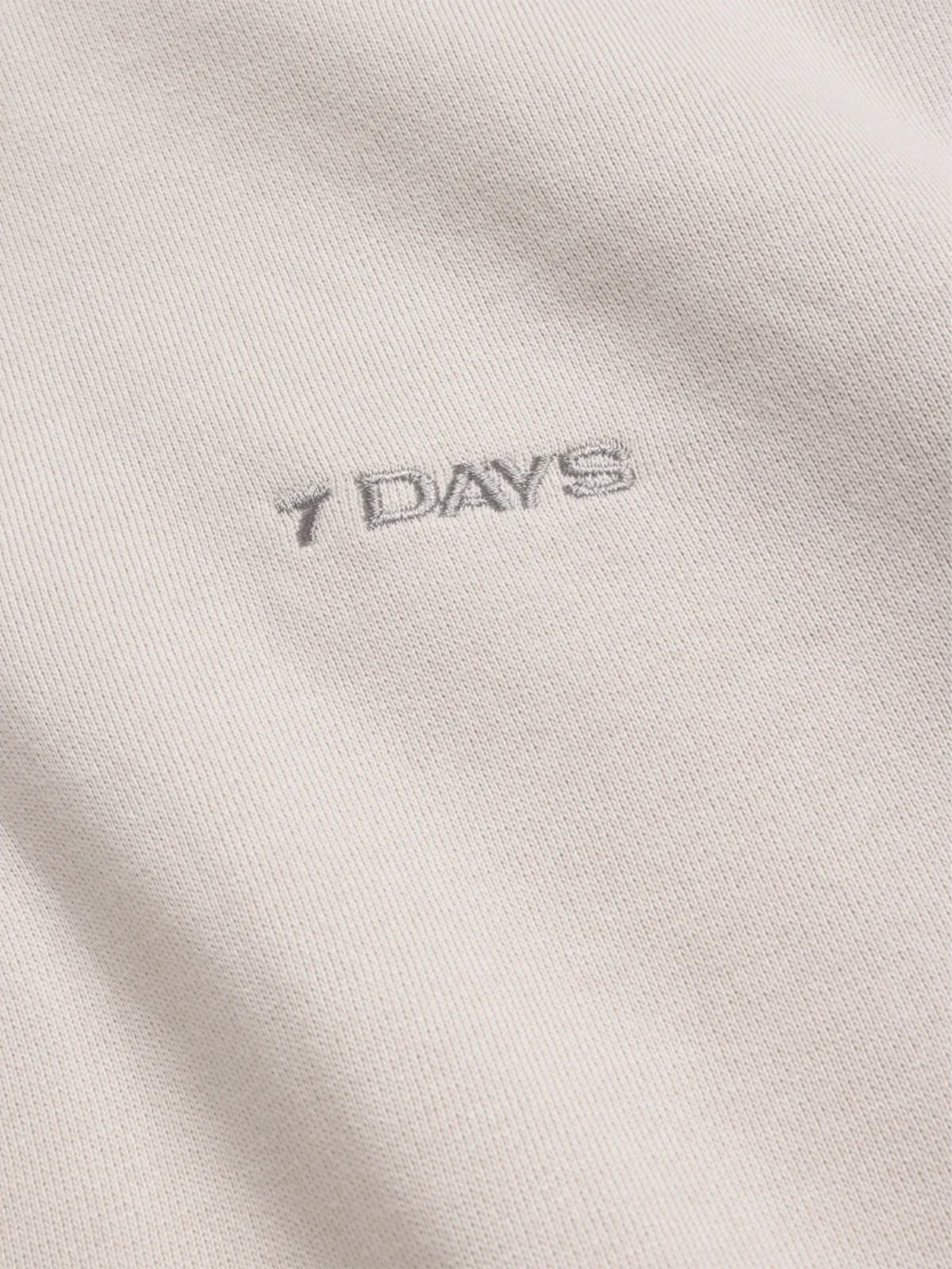 7 DAYS Active Organic Fitted Half Zip Silver Gray