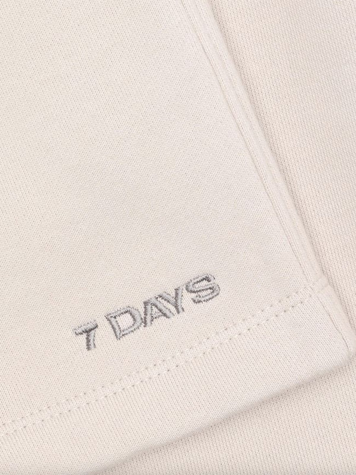 7 DAYS Active Organic Sweatshorts Silver Gray