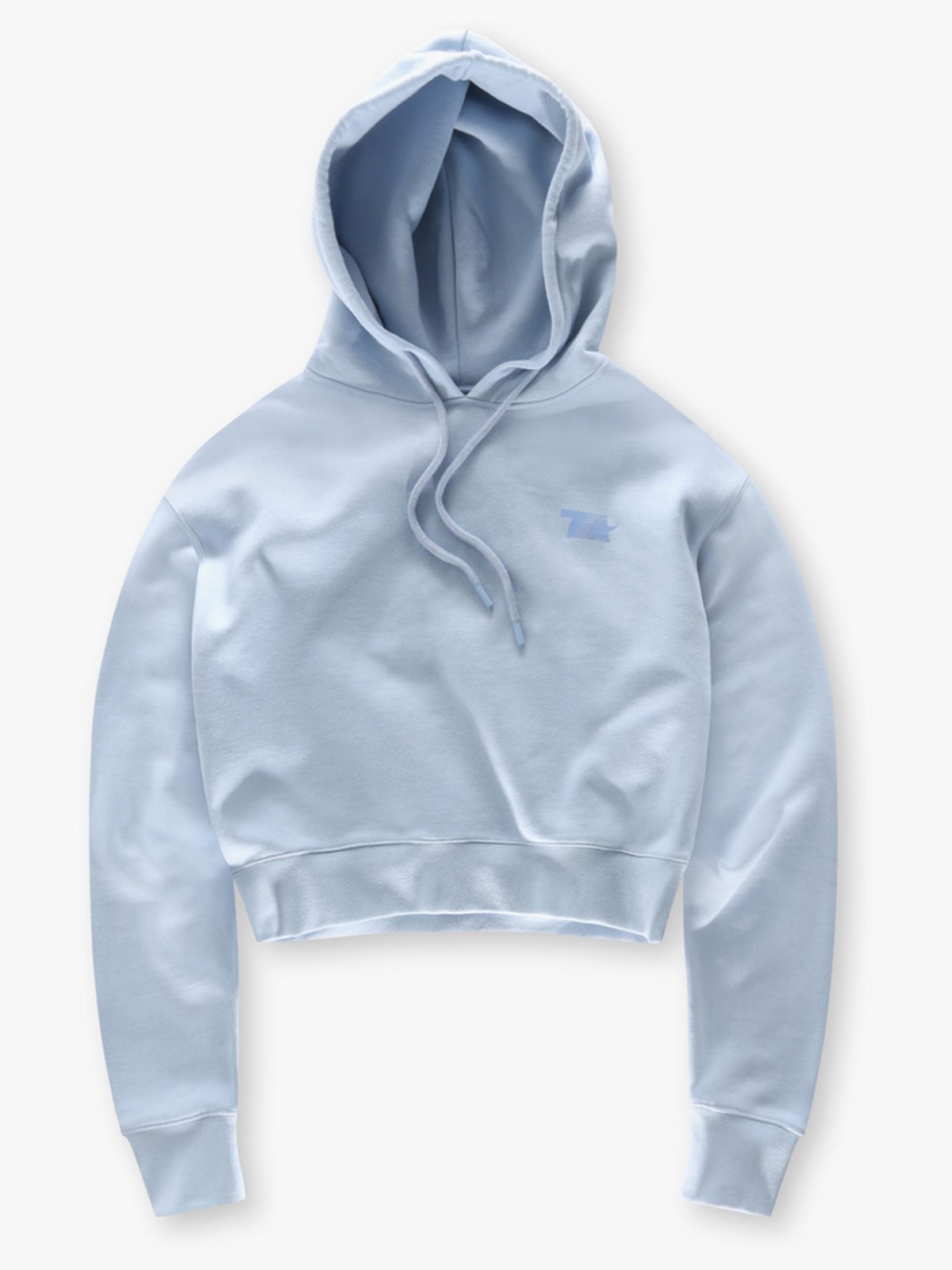 7 DAYS Active Organic Fitted Hoodie Kentucky Blue