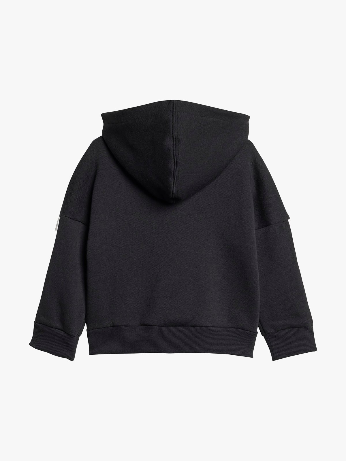 adidas 3-Stripes Fleece Hood Jog Sett Infant Black / White