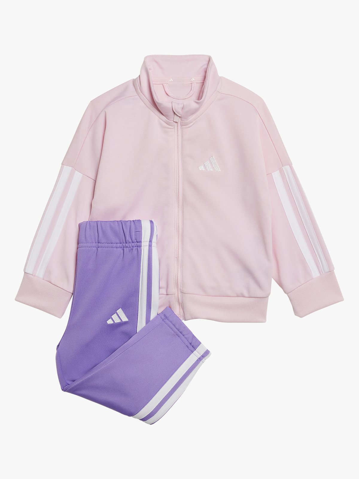 adidas 3-Stripes Track Suit 205 Infant Rosa