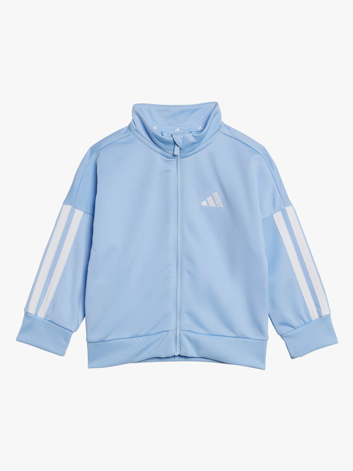 adidas 3-Stripes Track Suit 205 Infant GLOBLU/WHITE