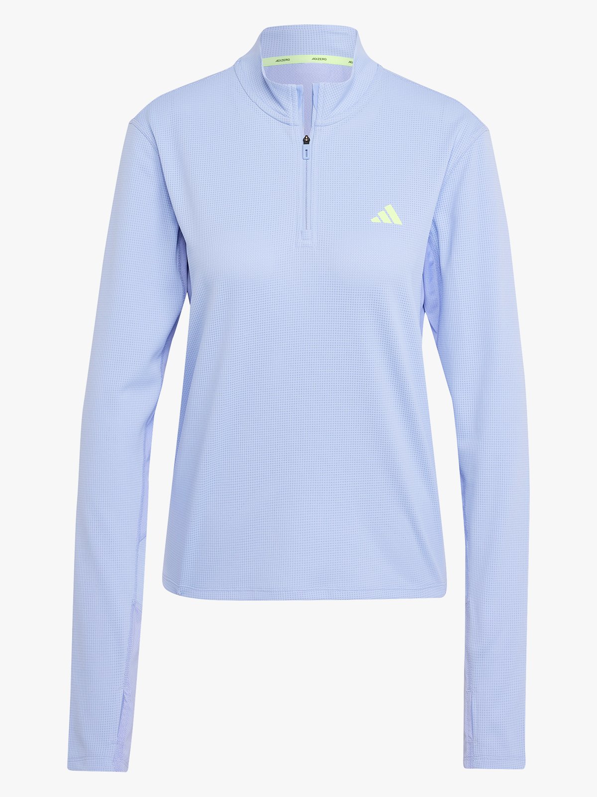 adidas Adizero 1/4 Zip Bluspa
