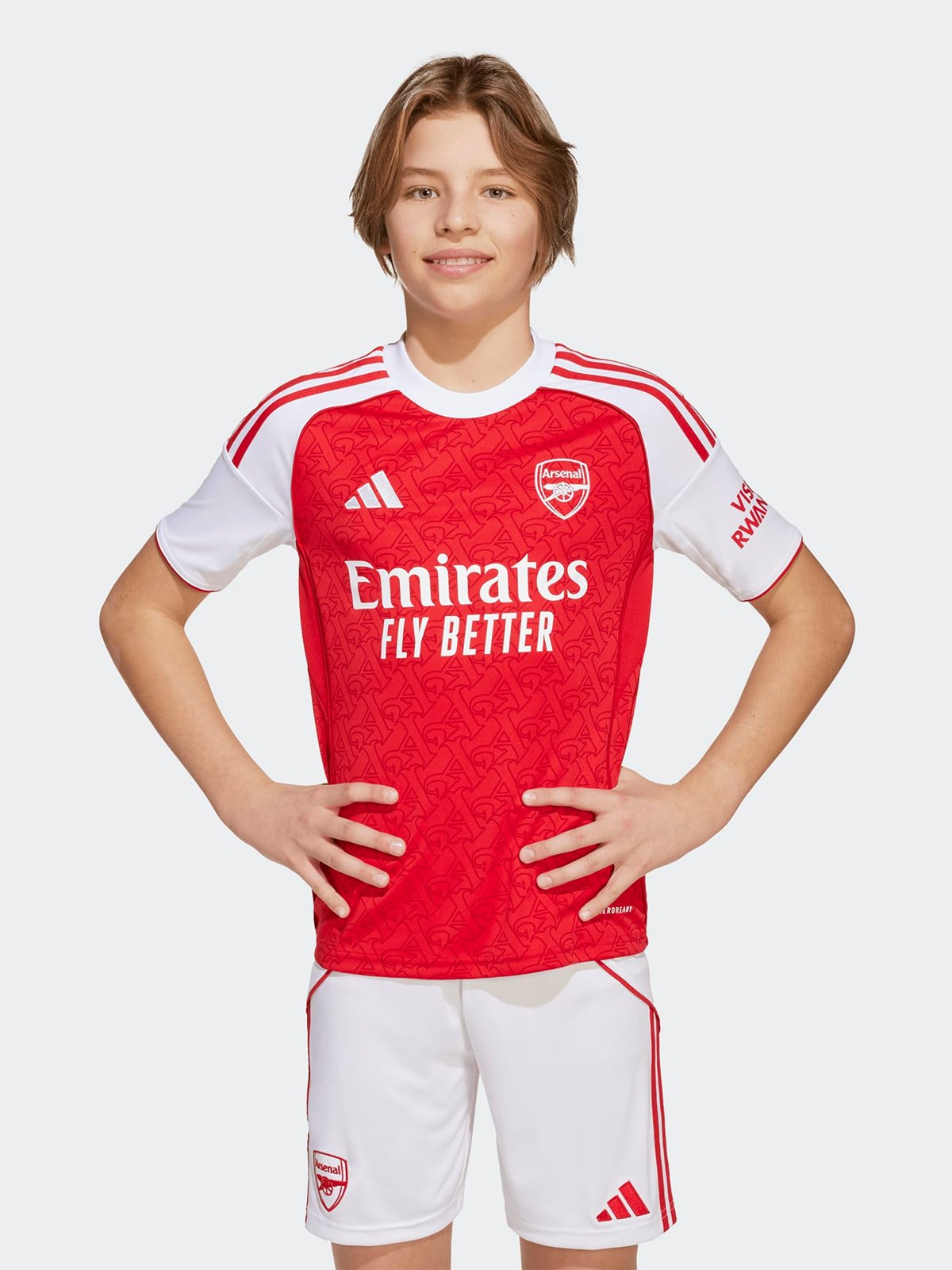 adidas Arsenal 25/26 Home Jersey Junior Rød