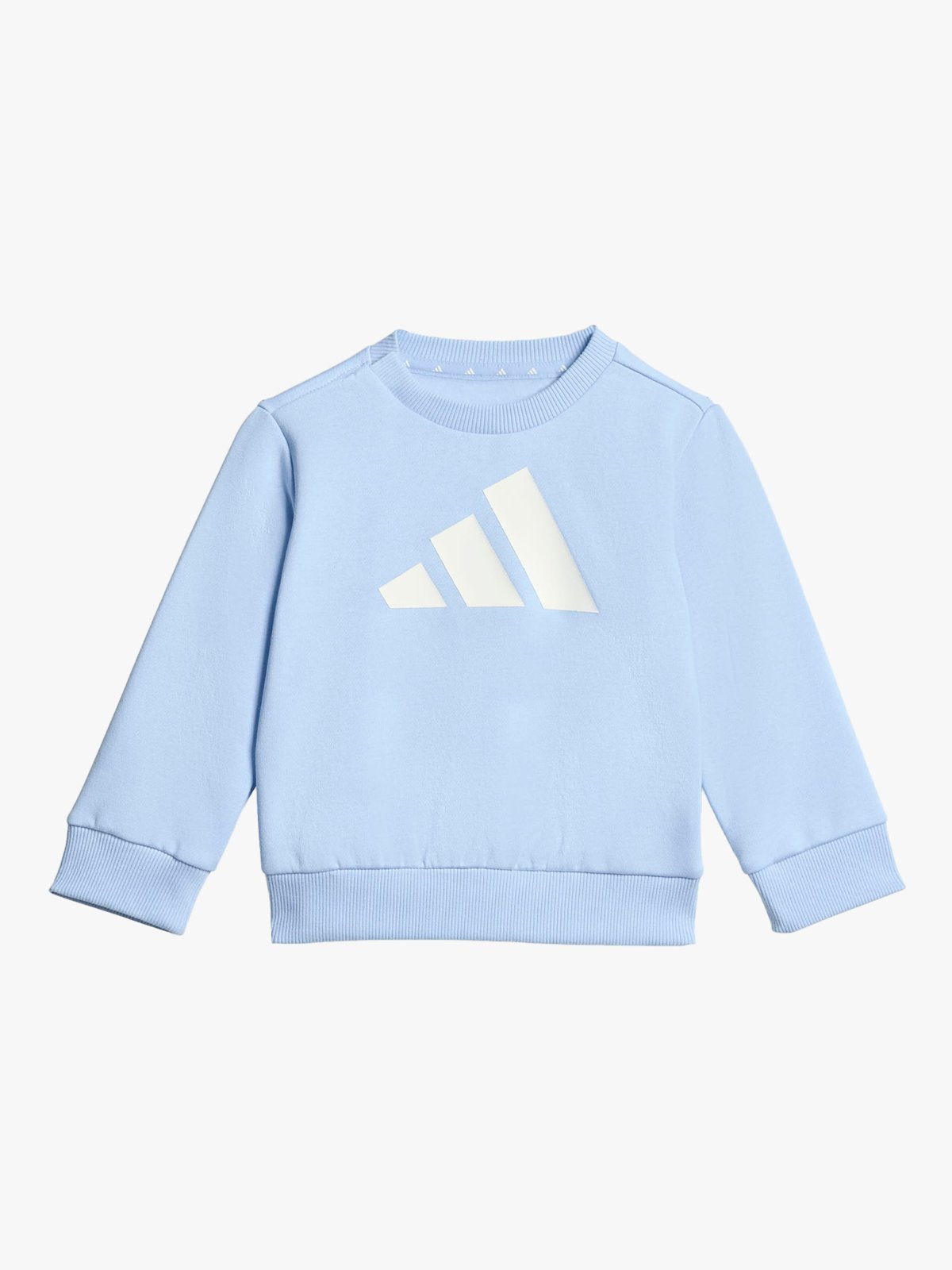 adidas Big Logo Fleece Jog Infant Blå