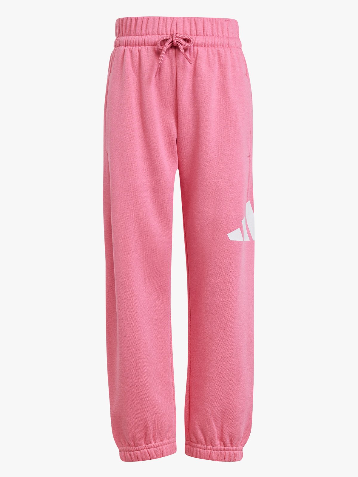 adidas Big Logo Fleece Jog Sett Kids CLPINK/WHITE