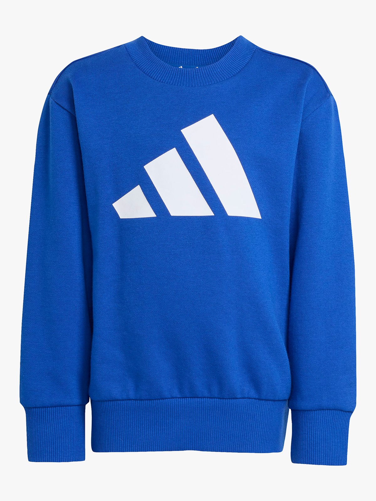 adidas Big Logo Fleece Jog Sett Kids ROYBLU/WHITE
