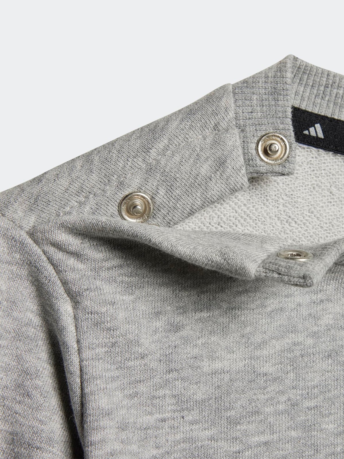 adidas Big Logo French Terry Jog Sett Grå