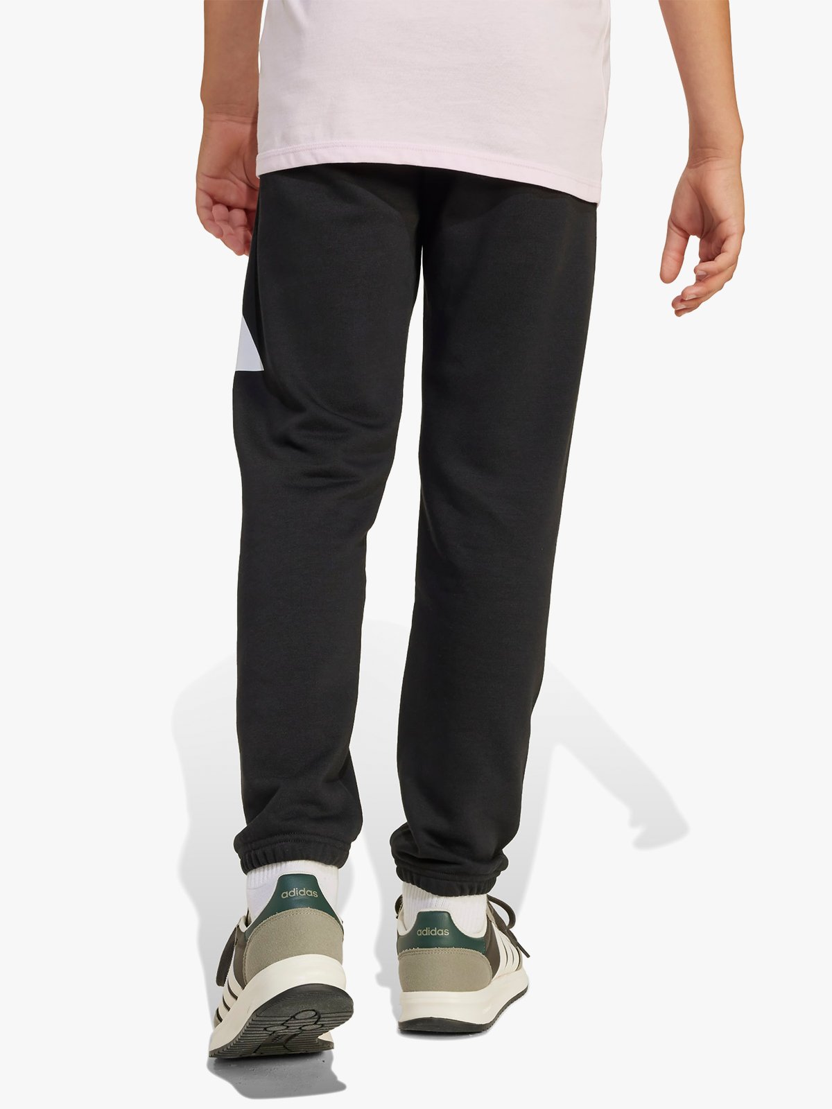 adidas Big Logo French Terry Pant 280 Kids Black / White