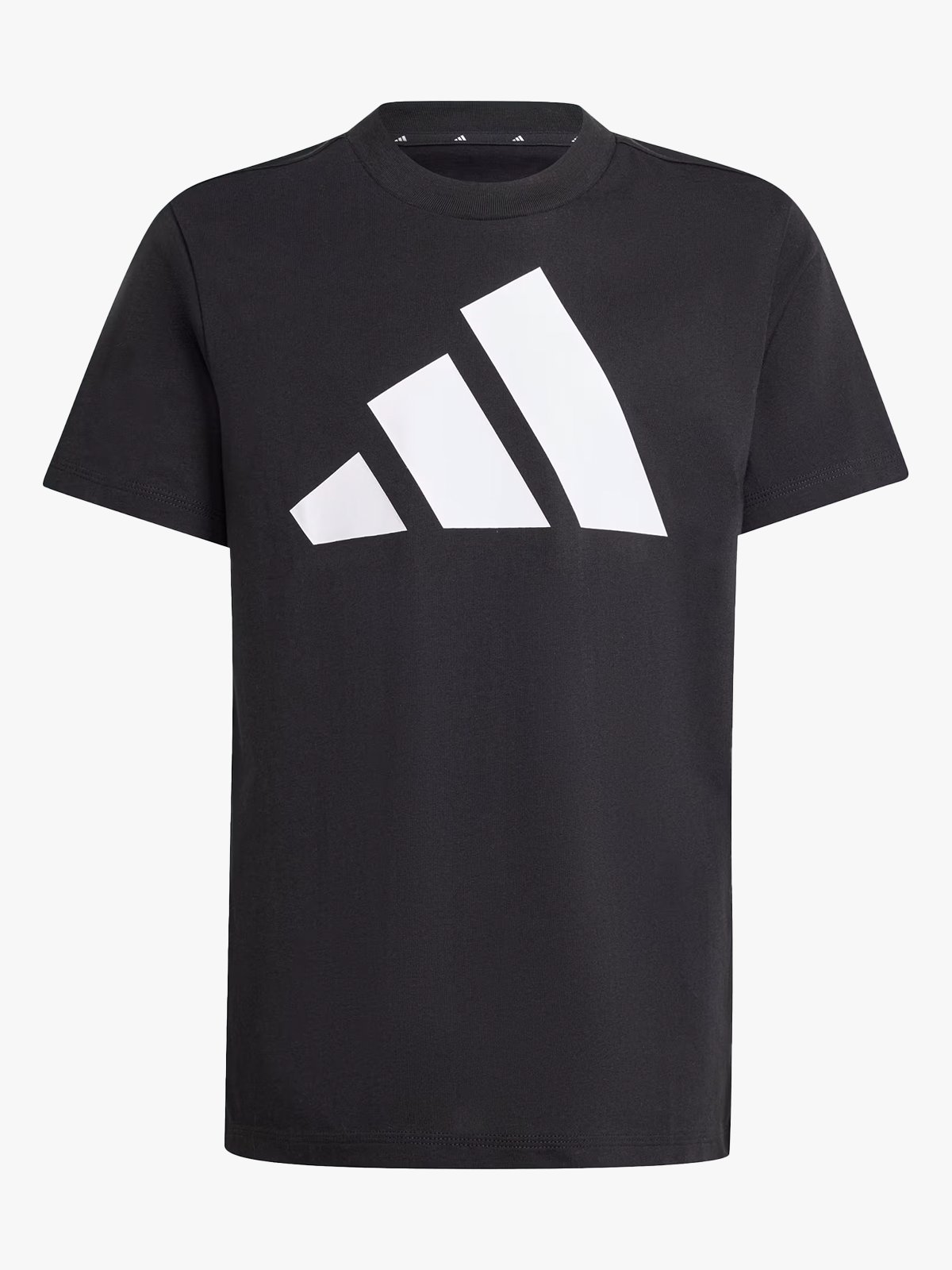 adidas Big Logo Tee 160 Junior Black / White
