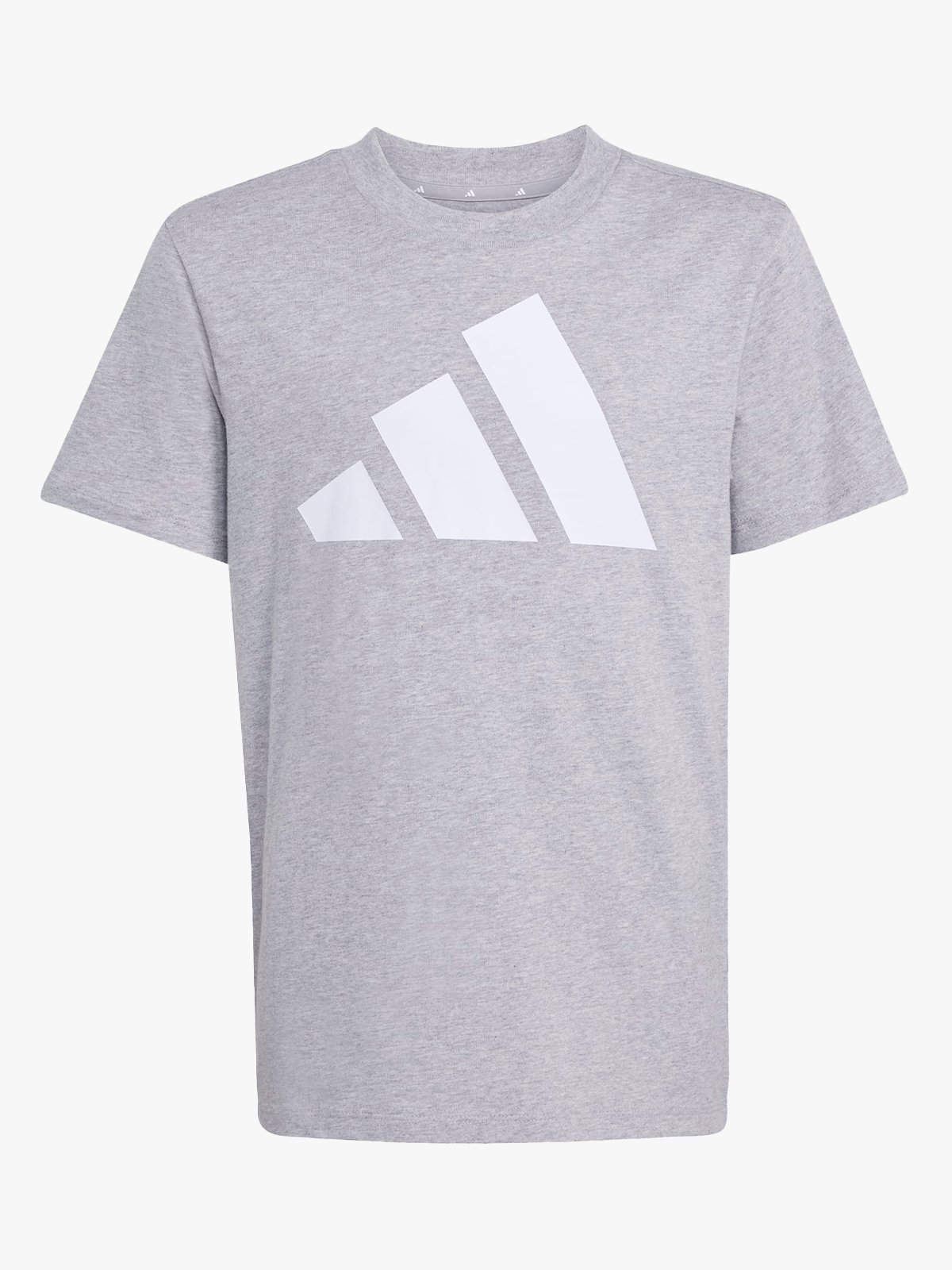 adidas Big Logo Tee 160 Junior Grey / White