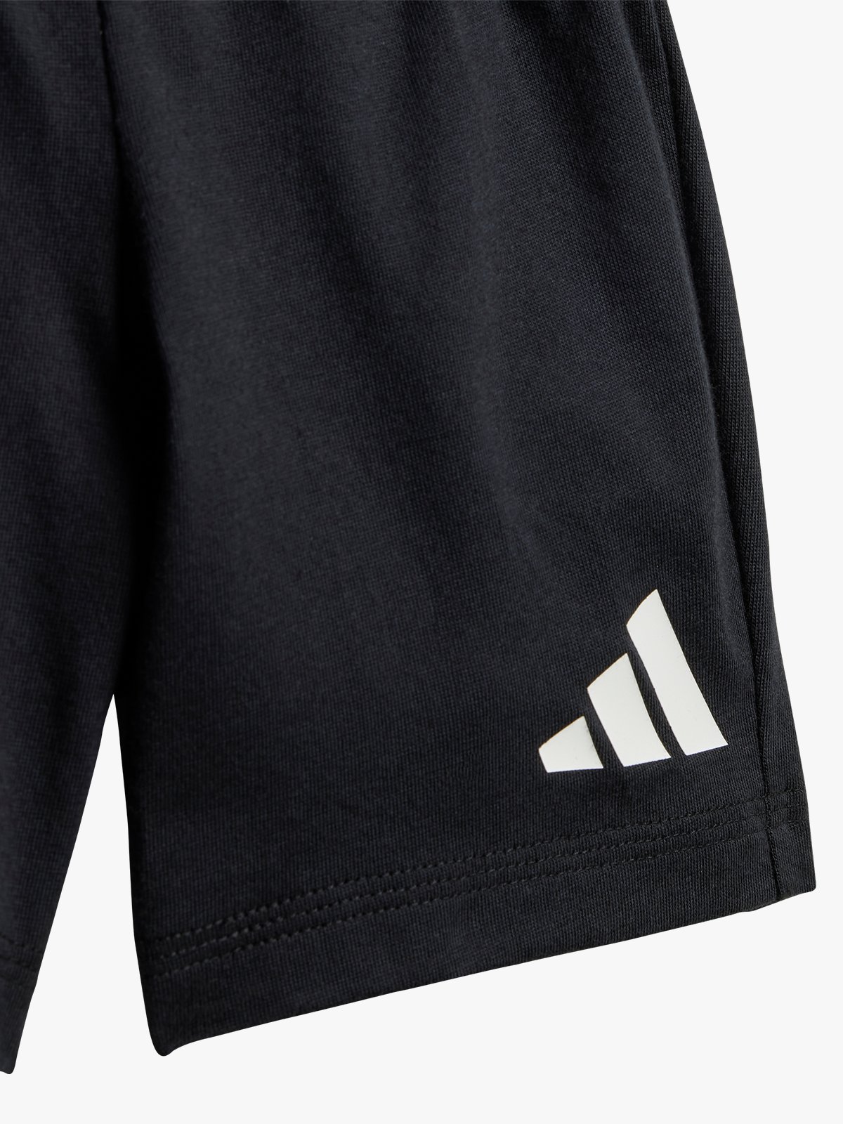 adidas Big Logo Tee-Set 160 Infant WHITE/BLACK