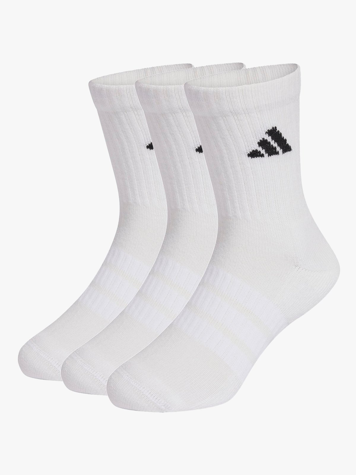 adidas Crew 3 Pack Junior White / Black