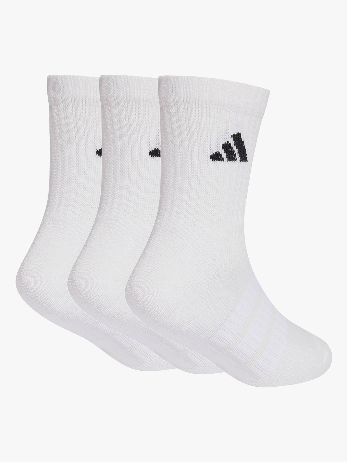 adidas Crew 3 Pack Junior White / Black