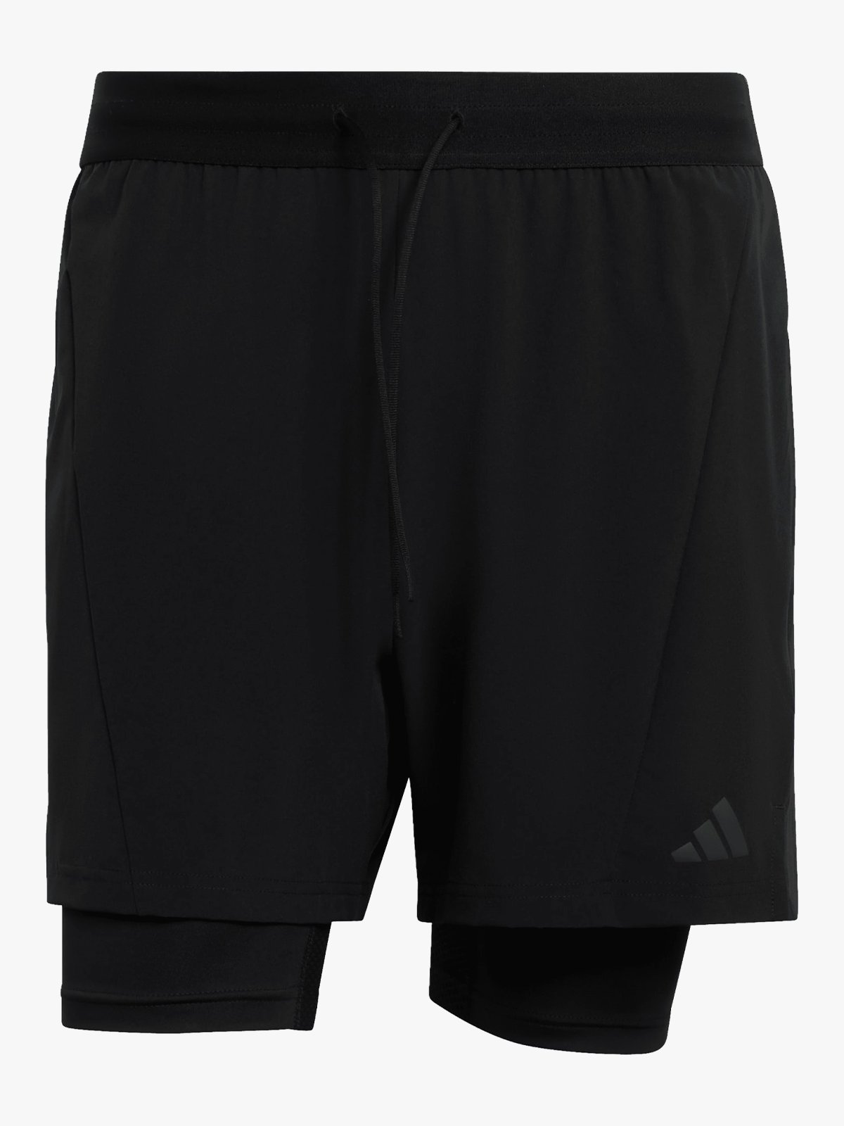 adidas Designed for Training 2-in-1 Shorts Black