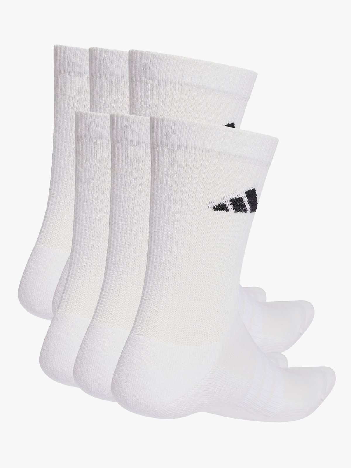 adidas Essentials Crew 6 Pack Hvit