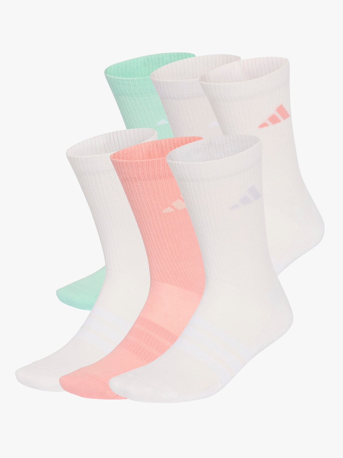 adidas Essentials Crew 6 Pack Flerfarget