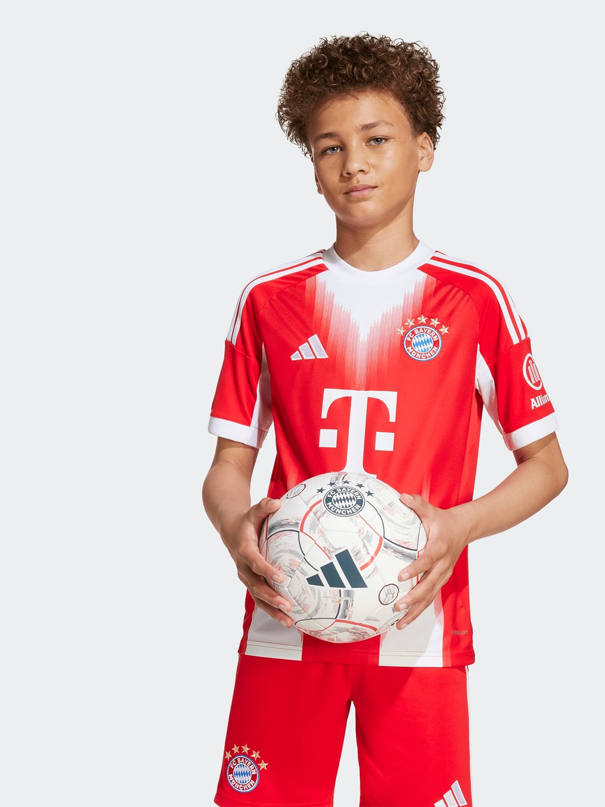 adidas FC Bayern 25/26 Jersey Junior Rød