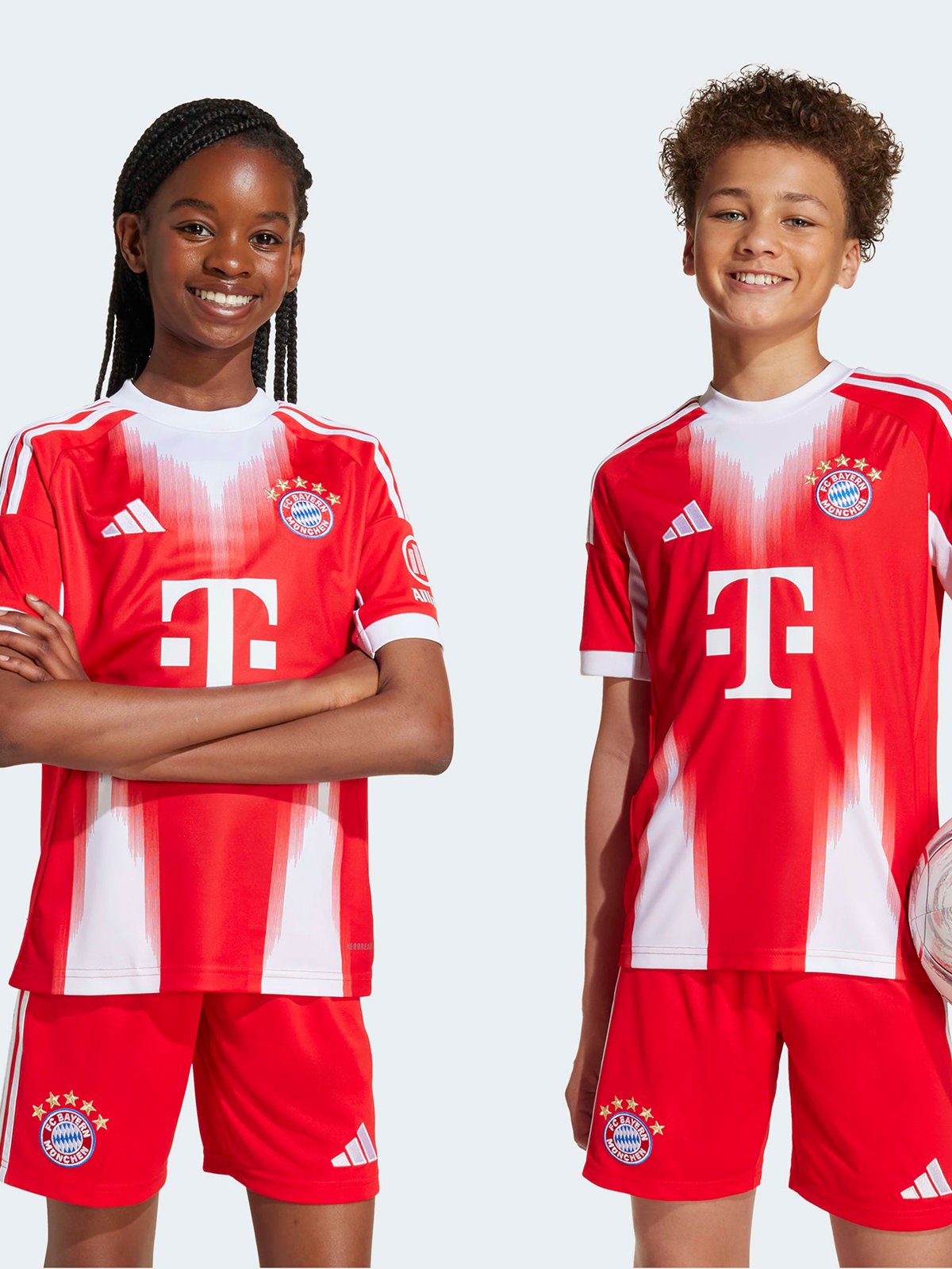 adidas FC Bayern 25/26 Jersey Junior Rød