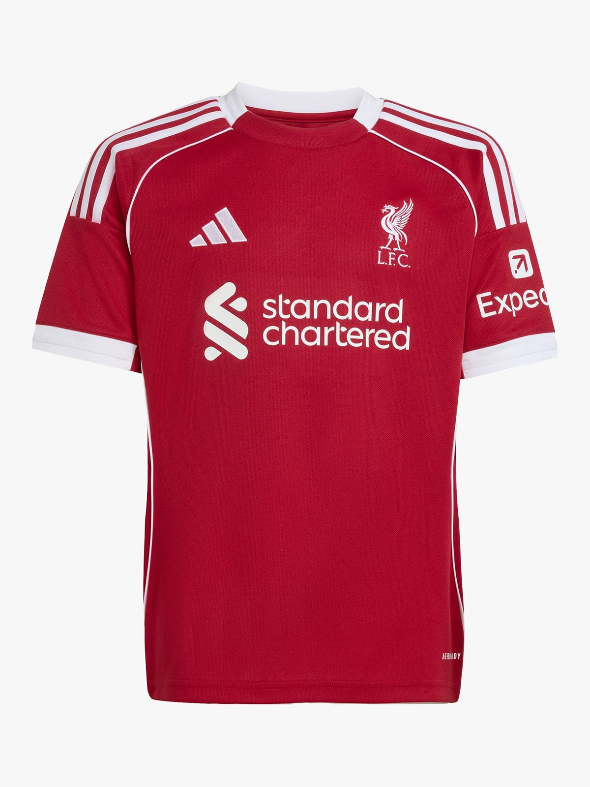 adidas Liverpool 25/26 Home Jersey Junior Red