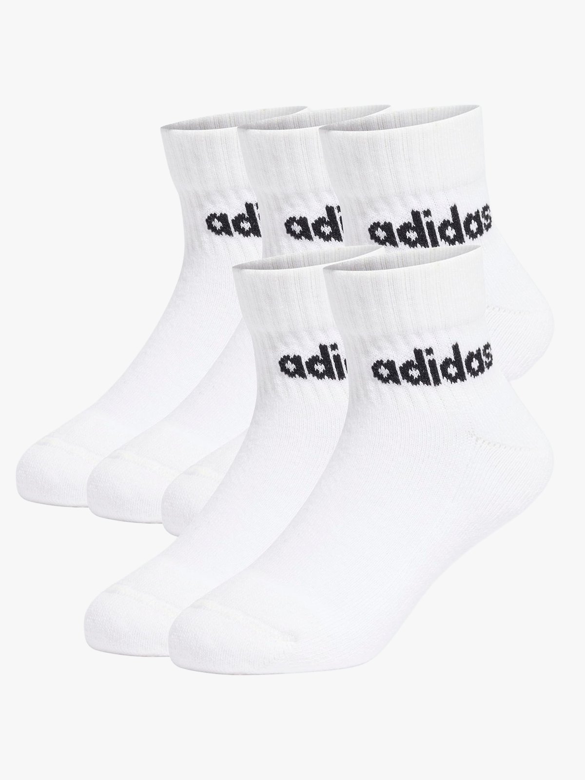 adidas Kids Ankle Socks 5-Pack White