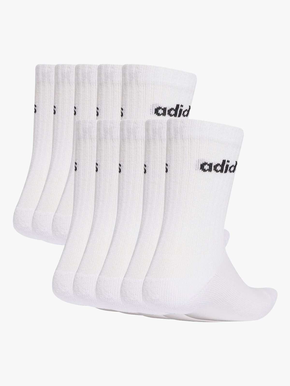 adidas Linear Crew Sock 1O Pack White