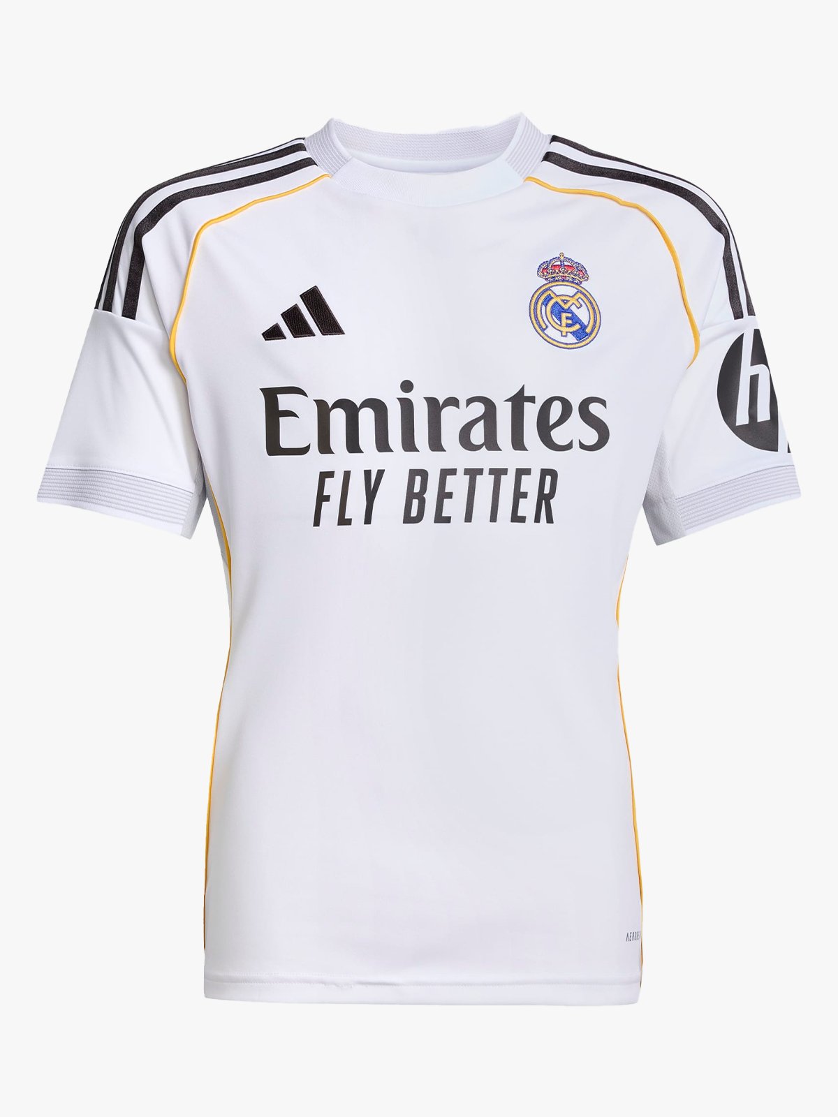 adidas Real Madrid 25/26 Home Jersey Junior Hvit