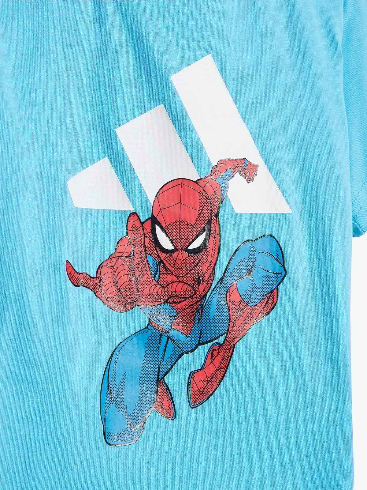 adidas Marvel Spider Man Tee Set Infant BRCYAN/WHITE