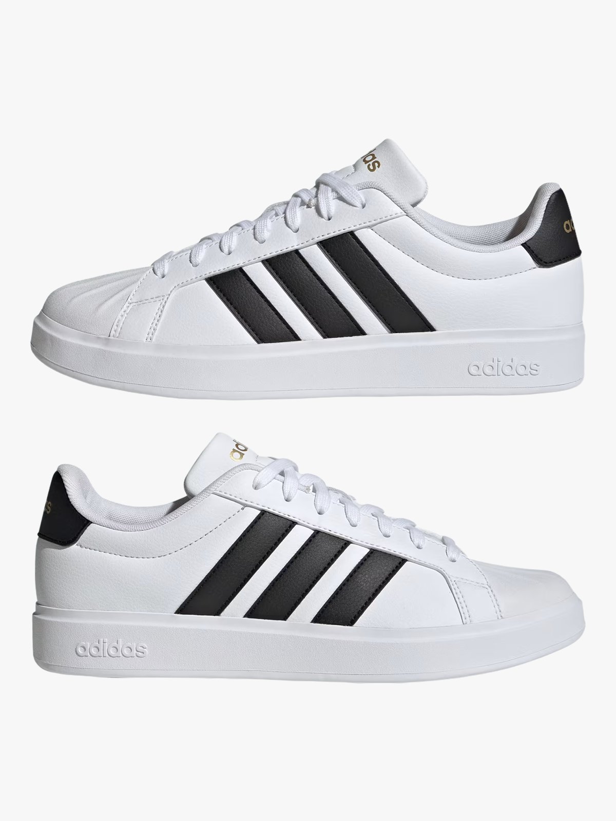 adidas Streettalk Cloud White / Core Black / Gold Metallic