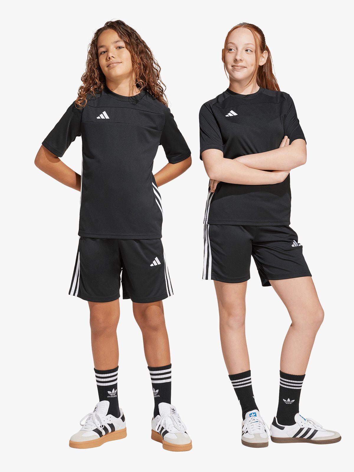 adidas Tiro ES Shorts Kids Black / White