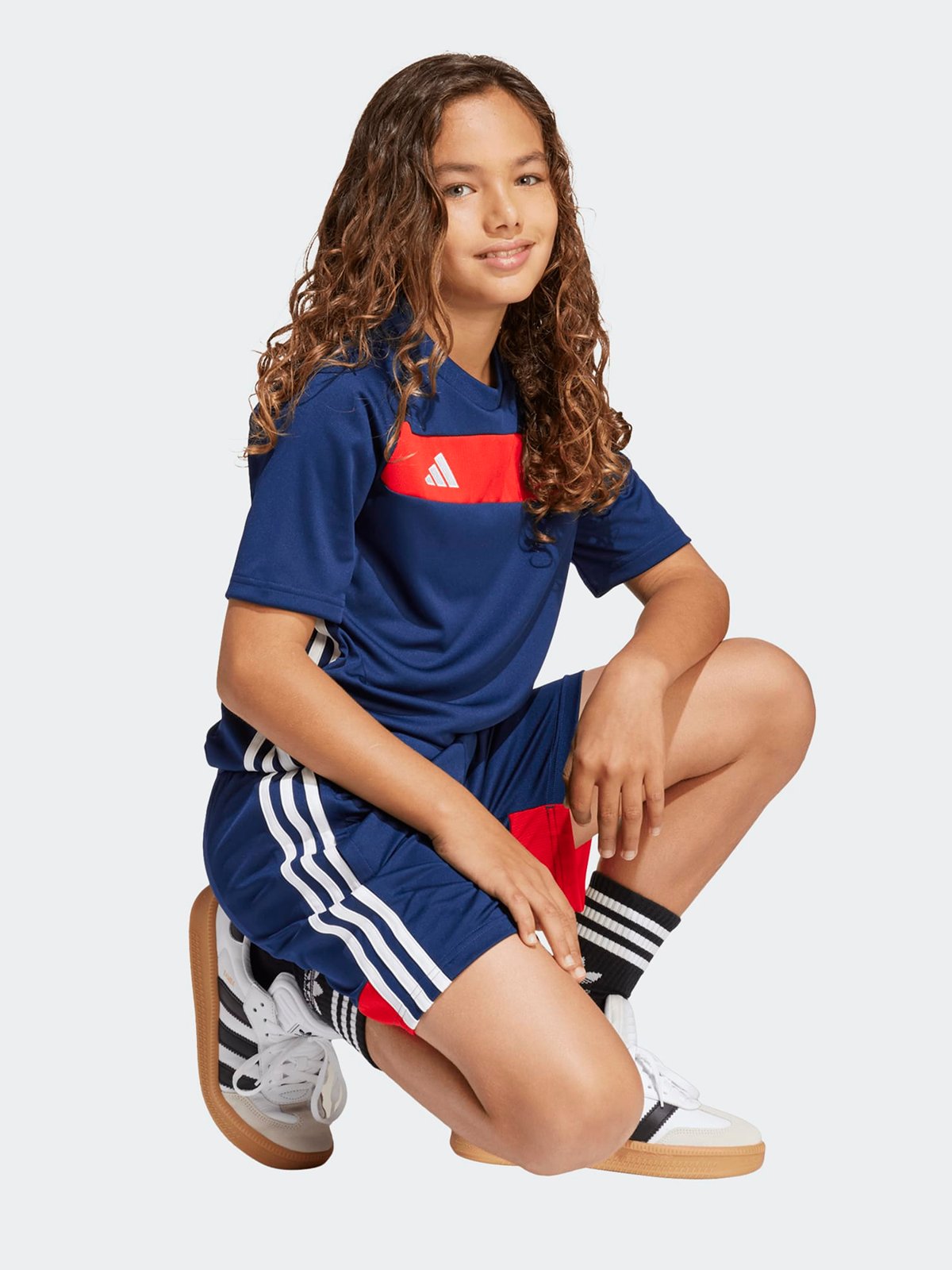 adidas Tiro ES Shorts Kids Blue