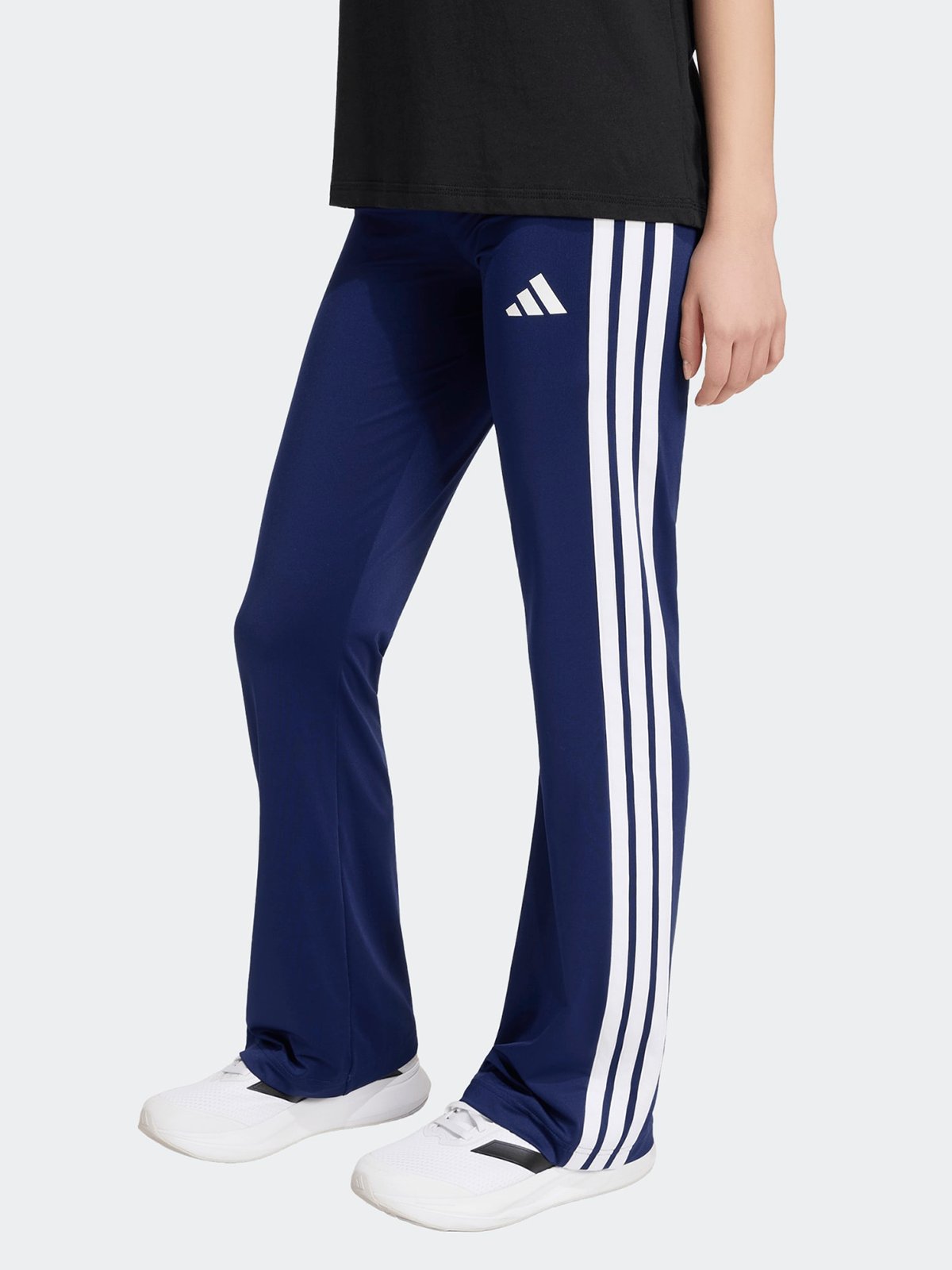 adidas Essentials 3-Stripes Flare Tights Junior Blå