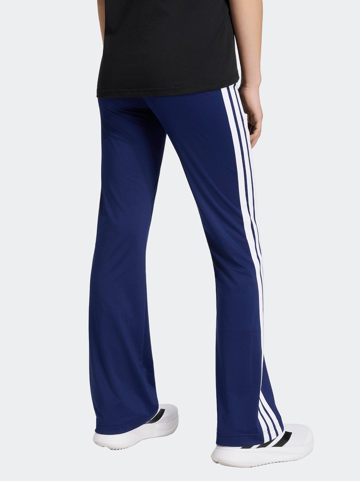 adidas Essentials 3-Stripes Flare Tights Junior Blå