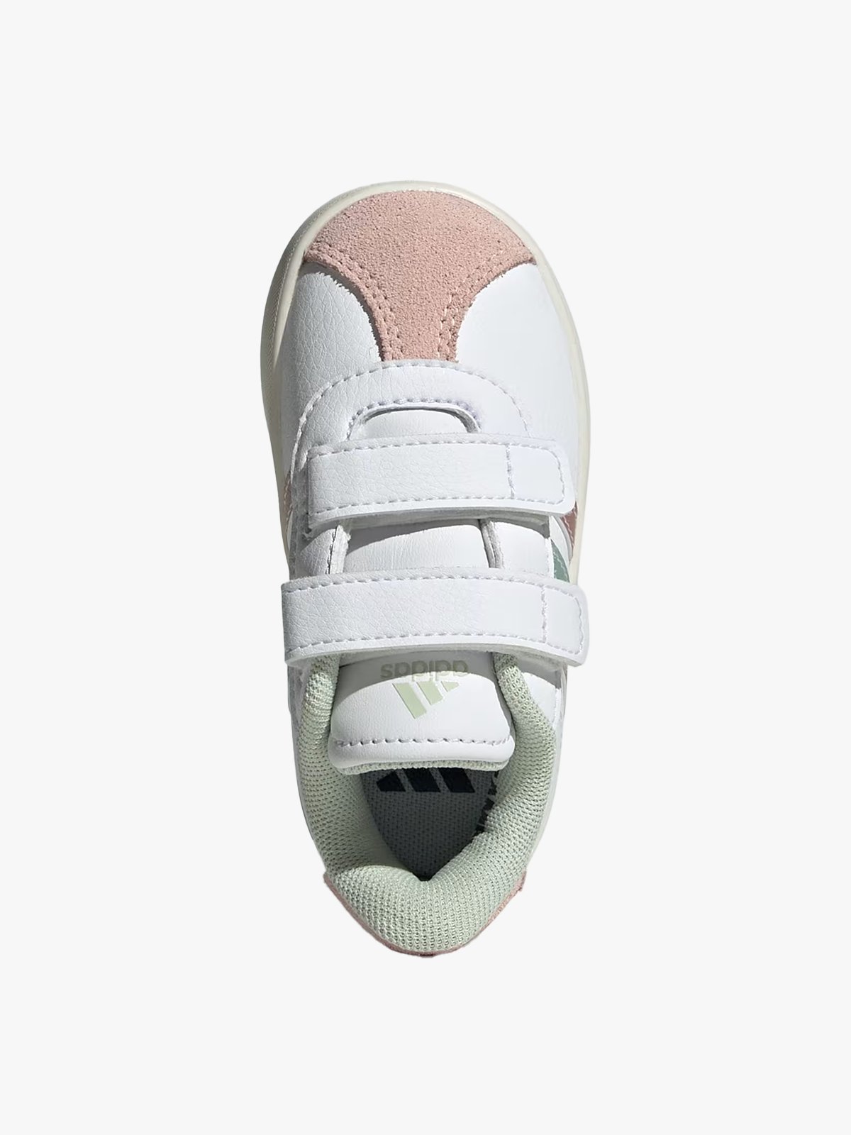 adidas Vl Court 3.0 Cf Infant Cloud White / Linen Green / Sandy Pink