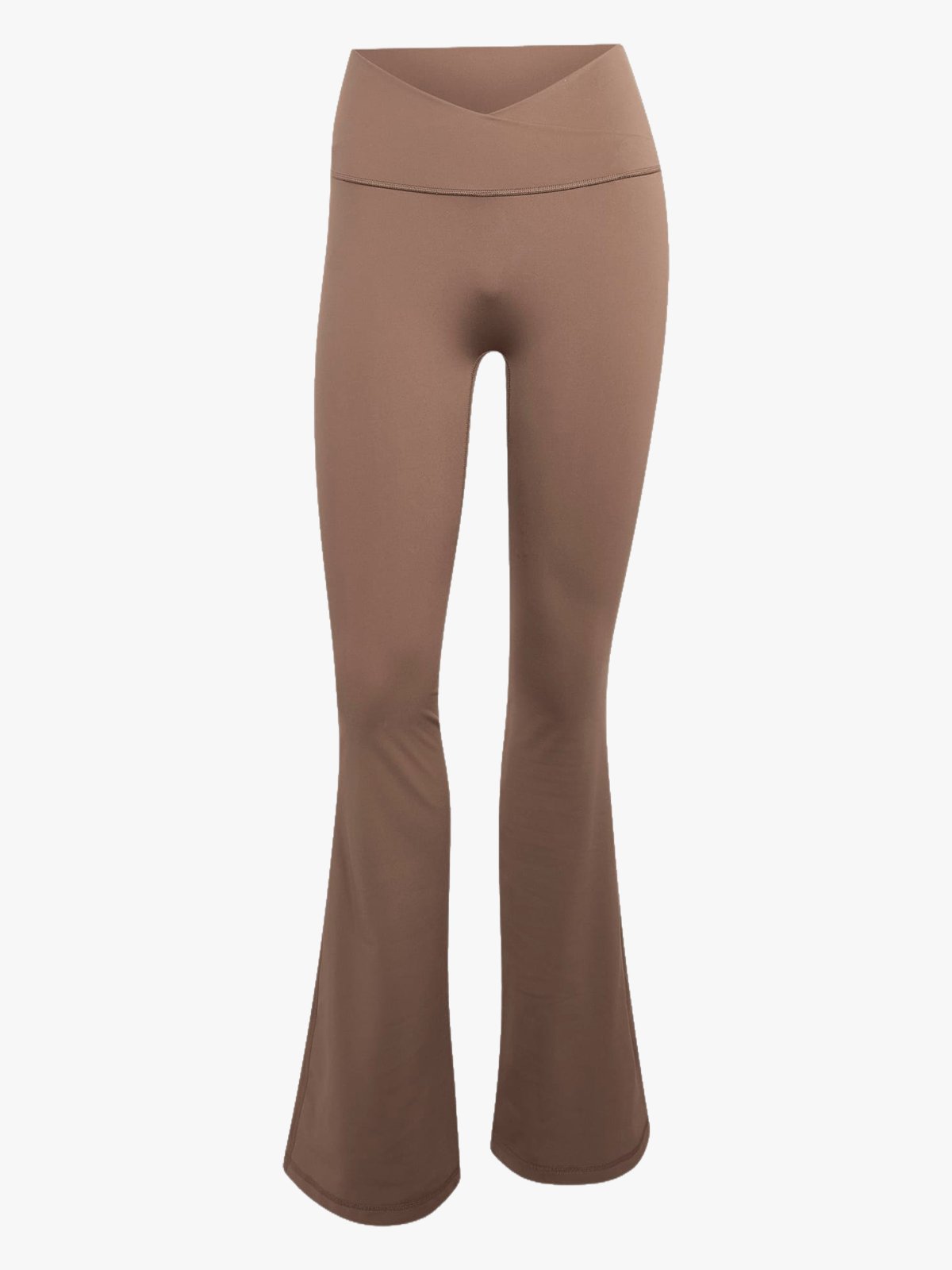 adidas 3 Stripes Studio All Me Flare Leggings Brun