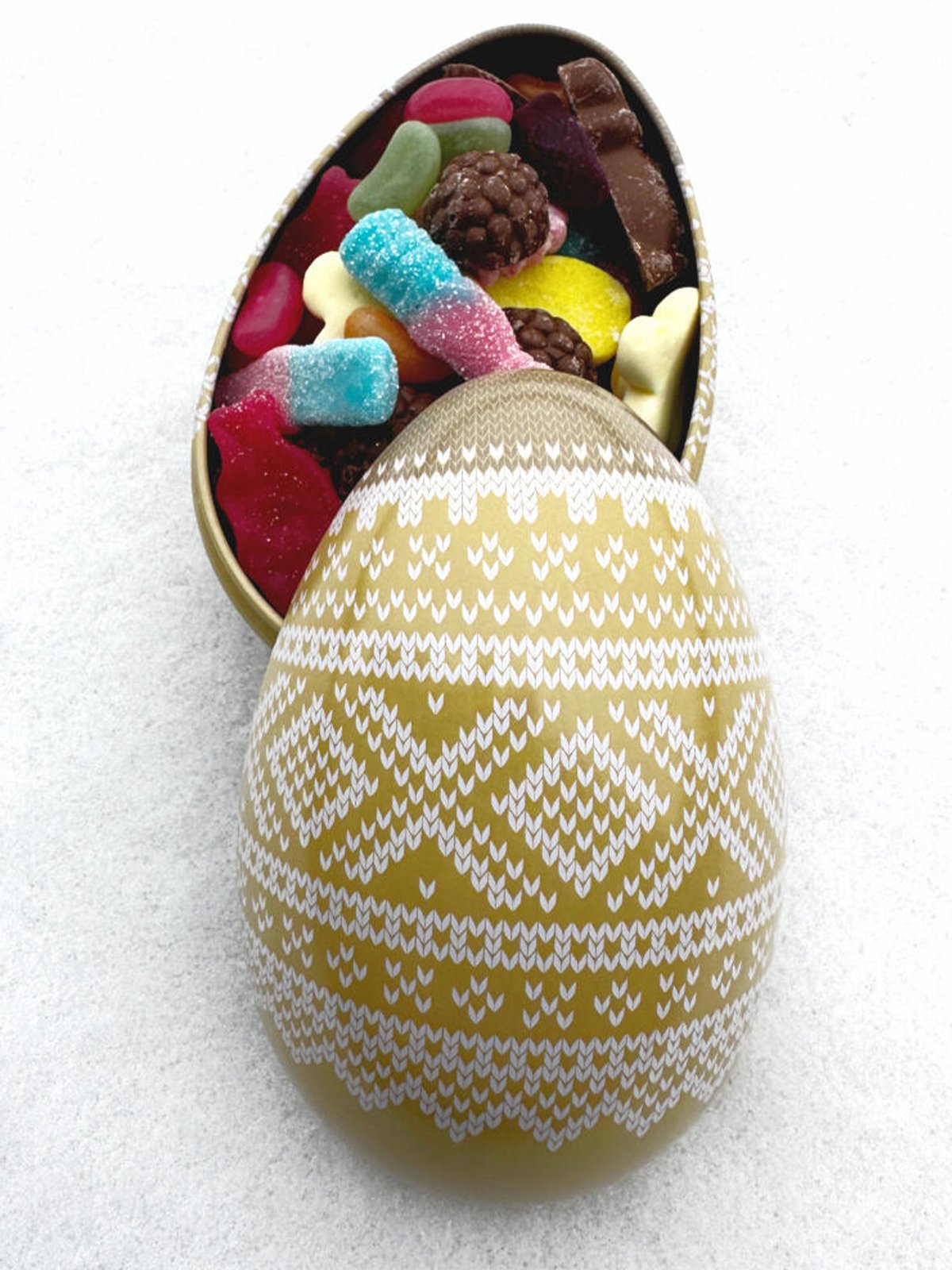 Blafre Påskeegg Marius 15 cm Gul