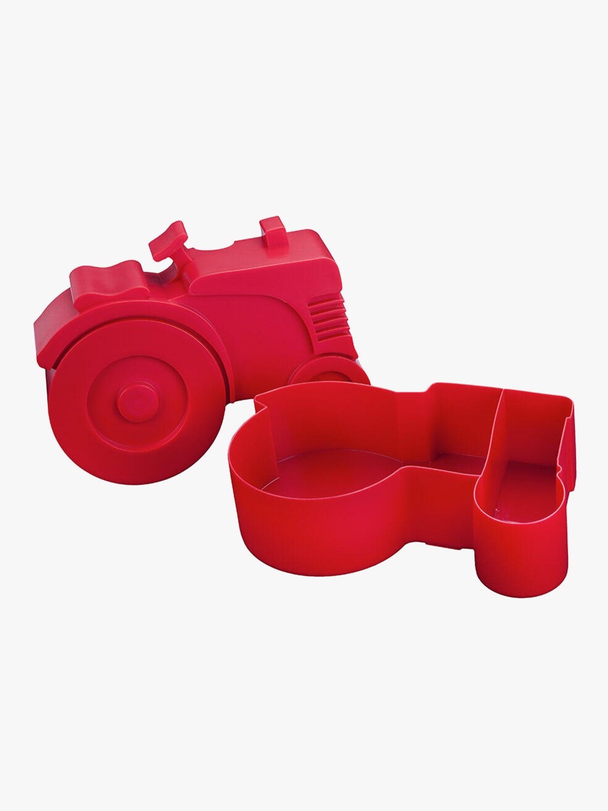Blafre matboks i plast traktor Traktor rød
