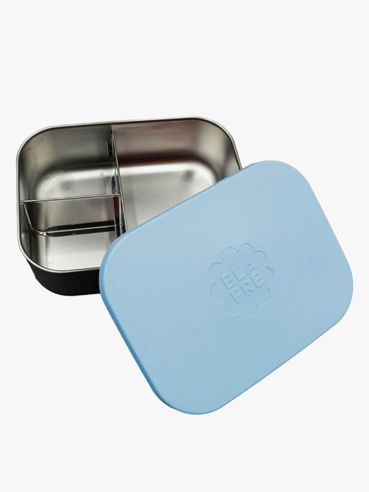 Blafre Stålmatboks Tre Rom Blågrønn