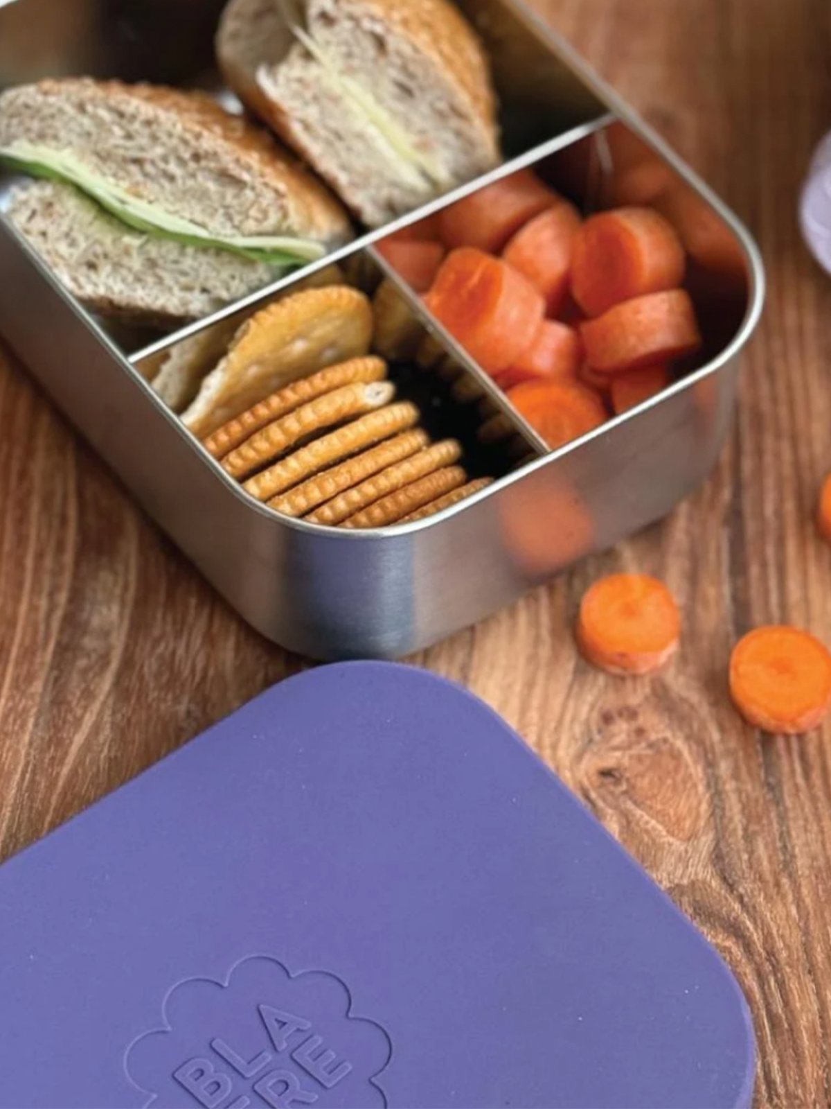 Blafre Stålmatboks Tre Rom Lilla