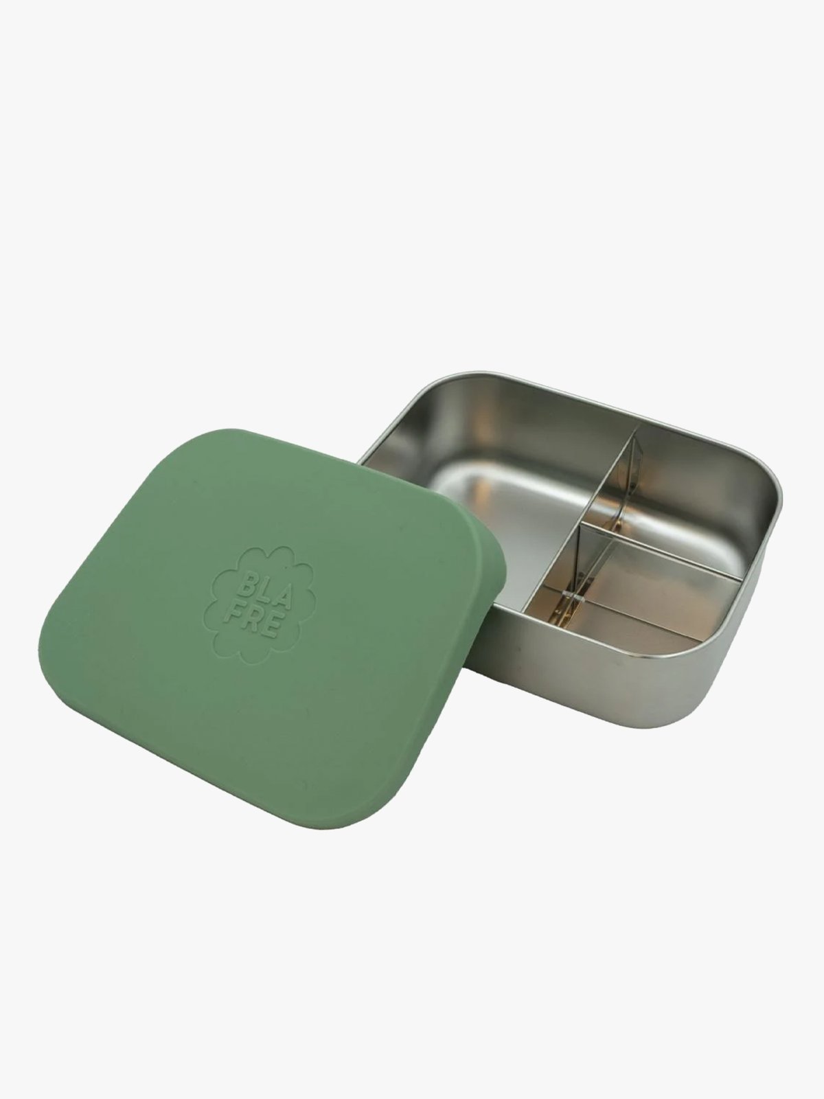 Blafre Stålmatboks Tre Rom Lys Grønn